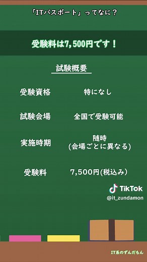 ITパスポート試験の概要と対策