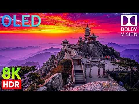 Unmatched 16K HDR OLED Video Test | Dolby Vision 120fps HDR Nature | 8K/4K Video TV Display