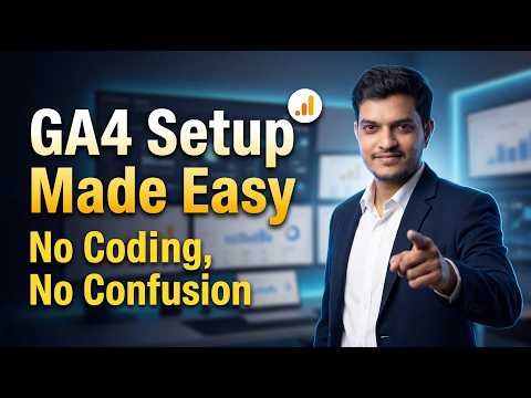 GA4 Setup Made Easy – No Coding, No Confusion | AI Powered Performance Marketing Course in Telugu