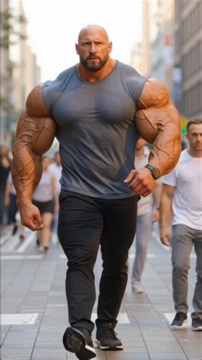 Bodybuilders Walking on Street with Attitude | Powerful Gym Motivation Shorts #motivation #style