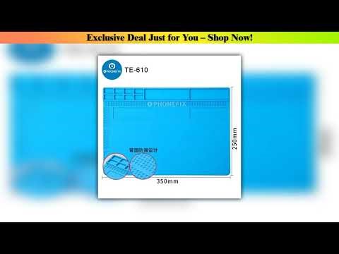Anti-Static Esd Soldering — First Look (2025): Anti-Static ESD Soldering Silicone Mat