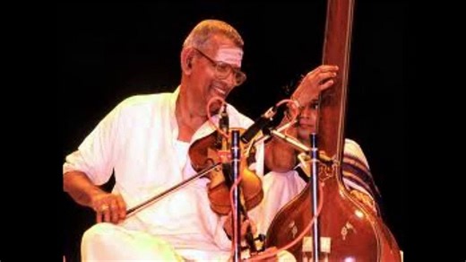 Violin maestro M.S. Gopalakrishnan who mastered both Carnatic and Hindustani Classical music