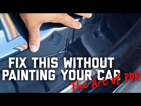 Toyota Rav4 Paintless Dent Repair | PDR tips and tricks