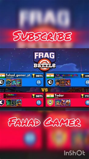 2vs2 gameplay with ‪@Ultimate_frag_Yt‬ 🤩🔥-Frag pro shooter #frag #phonk #gaming