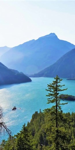 Diablo Lake,Washington-USA. | World Landscapes