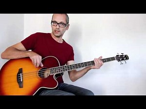 Easy solo bass with open strings