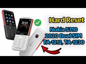 Hard Reset Nokia 5310 2020 Dual SIM TA-1212, TA-1230 format ✅ Bypass Screen 2022 ! Factory Reset