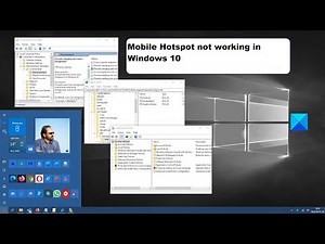 Mobile Hotspot not working in Windows 11/10