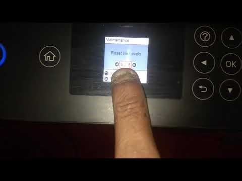 How To Reset ink level Epson l 4160 printer