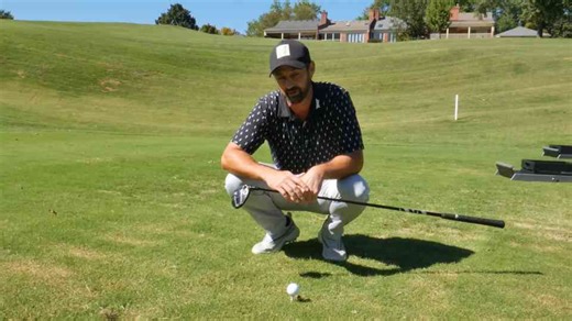 This half speed driver swing adds yards without strain