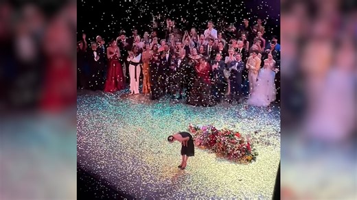 7.7K views · 425 reactions | Misty Copeland, the first Black woman to serve as a principal dancer at the American Ballet Theatre, takes an emotional final bow after her farewell performance for the company. | Green Bay Press-Gazette | Facebook