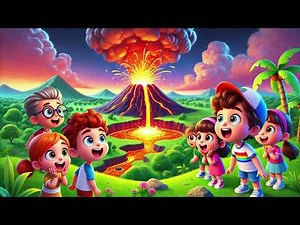 🔥🌋 The Lava Bubble Volcano: An Explosive Kids' Science Adventure! 🌋🔥|Nursery Rhymes & Kids Songs