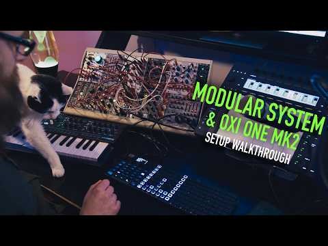 My modular setup and the Oxi One mk2