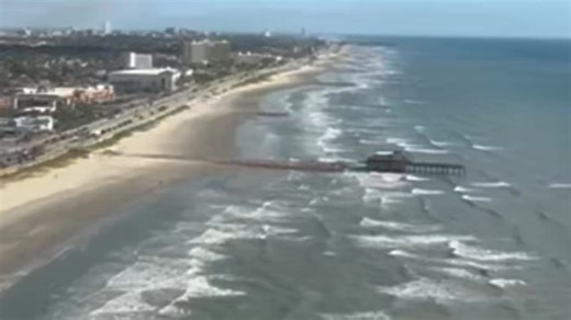 Good afternoon, Galveston! Flying over the east end, as an eventful weekend begins to unfold. Moderate traffic down Seawall. Partner: Galveston Helicopters. | KGTX 7 News