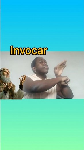 Sign for "invoke" in LIBRAS (Brazilian Sign Language) #wordthatsaves #invoke