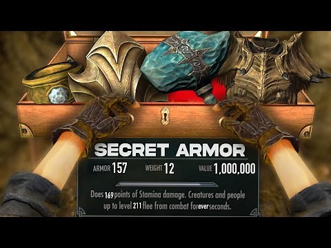 40 Unique ARMOR and WEAPONS in Skyrim that you may have missed