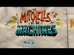 DVD Opening The Mitchells Vs. The Machines 2021