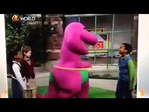 Barney comes to life (Hey everybody! It's time for Barney Says! (A New Friend!'s version))