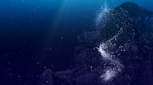 「水中の気泡が岩の前で踊る（ループ）」の動画素材（ロイヤリティフリー）20249740 | Shutterstock