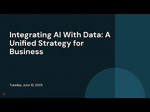 Integrating AI With Data: A Unified Strategy for Business