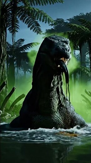 🦎 Witness the apex predator of prehistoric Australia! 🦎