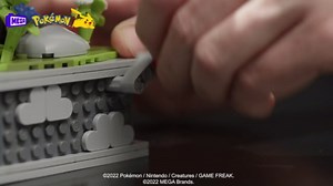 MEGA Pokémon Building Toys Set, Motion Butterfree with 605 Pieces, 7 Inches Tall, Moving Wings, Kids or Adult Collectible