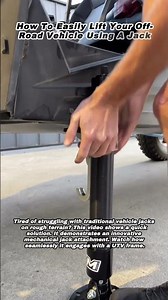 How To Easily Lift Your Off Road Vehicle Using A Jack