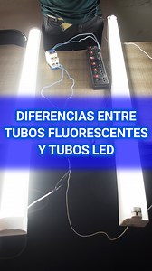 11K views · 384 reactions | ¿Cuales son las diferencias entre tubos fluorescentes y tubos led? #electricidad #fluorescentes #iluminación #electrotec | Electrotec | Facebook