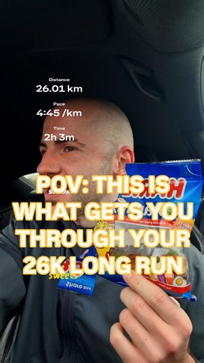 Ryan Morrissey | Is there anything nicer after a packet of Haribo after a long run? | Instagram