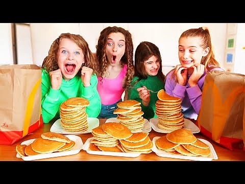WHO CAN EAT THE MOST PANCAKES? w/The Norris Nuts
