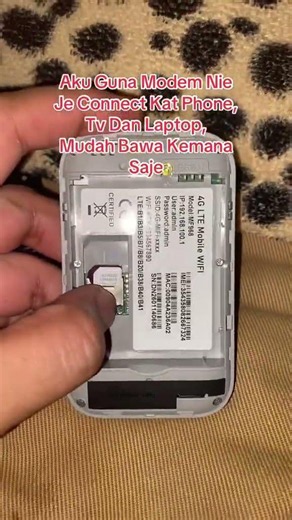 Modem Wifi portable #modemwifi
