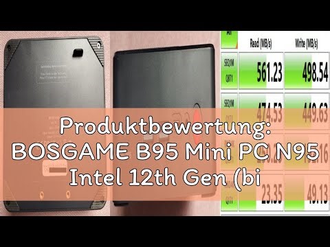 Produktbewertung: BOSGAME B95 Mini PC N95 Intel 12th Gen (bis zu 3,4 GHz) Mini-Desktop-Computer W11