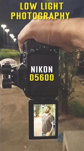 Nikon D5600 low light photography #shorts #photography #camera #nikon