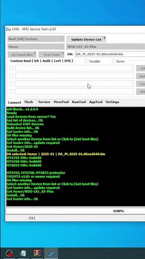 ✅Honor X5 Plus FRP Bypass 100% CM2 Dongle | Bypass Google Account [WOD-LX1,WOD-LX2,WOD-LX3]