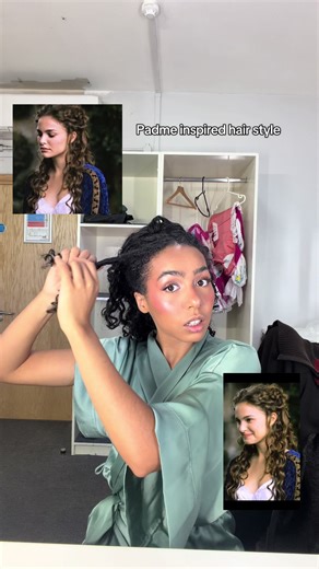 Padmé Amidala's Iconic Curly Hair Tutorial