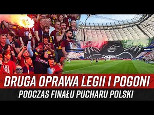 Druga oprawa Legii i Pogoni podczas finału Pucharu Polski (02.05.2025)