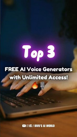 🔊 Top 3 FREE AI Voice Generators (Unlimited & Realistic!) | Best Tools for 2025 🎙️