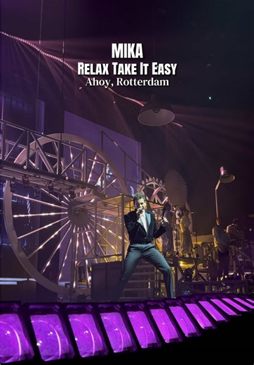 Relax, Take It Easy: A Musical Treat from MIKA Live in Rotterdam