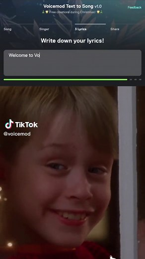 Write anything and make a song out of it — Voicemod Text-to-Song is out! Try it now. #vmttsong #music #christmas #voicemod #ai