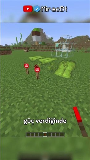 MİNECRAFT'TAKİ DAMLA YAPRAKLARININ GİZLİ ÖZELLİĞİ?! ⛏🧿