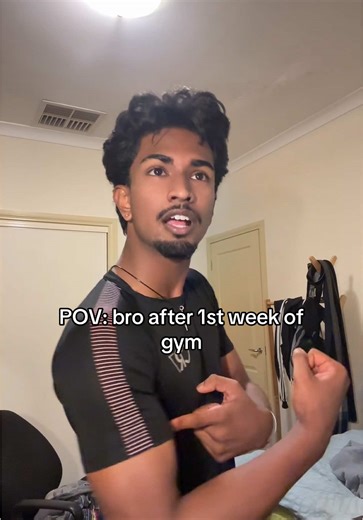 POV: Gym Bro After One Week Transformation