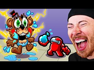 FNAF Vs Mini Crewmate! FUNNY AMONG US ANIMATIONS