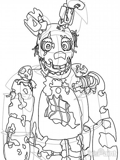 #Springtrap #Fnaf #speedpaint #fnaffanart Music by JT Music