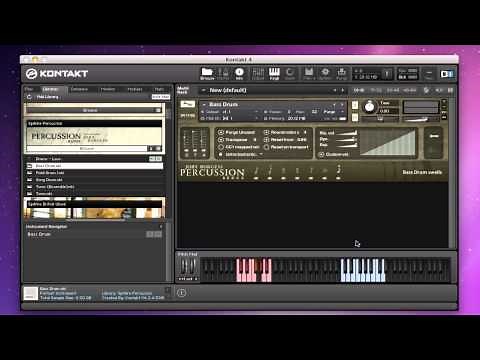 Spitfire Walkthrough - Percussion