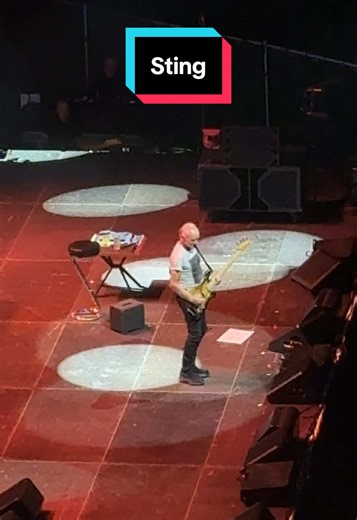 Sting - Paris, France - 2025 @Sting #sting #fyp #concert #thepolice #music @Accor Arena