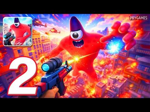 Sniper vs Titans: City Warfare - Gameplay Walkthrough Part 2 - Sniper Titans Wanted (Android, iOS)