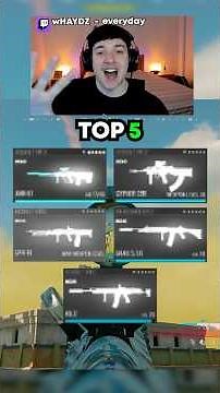 NEW TOP 5 *META* AR LOADOUTS in WARZONE SEASON 5 👑