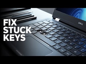 How to Fix Stuck Keys on HP & Dell Laptops | Easy Keyboard Repair