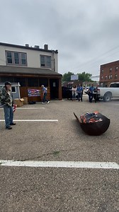 North Mankato American Legion Post 518 conducting a flag retirement ceremony. If you have tattered or worn flags, you can drop them off at local Legions, and they will give them a proper send off. The North Kato Legion is open to the public, and is a great community resource for local vets and provides many resources for our service members. Stop in and have a beer to support this incredible organization. They are potentially planning another flag retirement in September, if I receive more infor