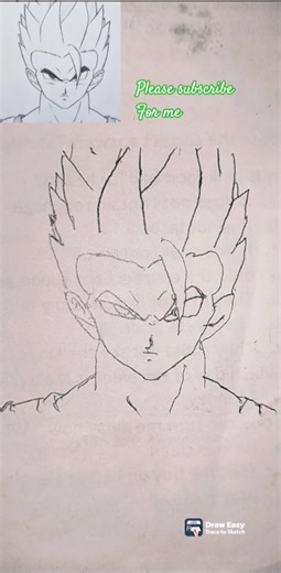 how to draw Gohan (Dragon Ball) |Gohan Step by Step|easy tutorial drawing